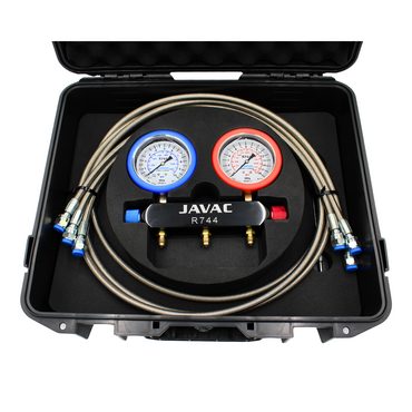 JAVAC 2-Way Manifold Kit for CO2 (R744)