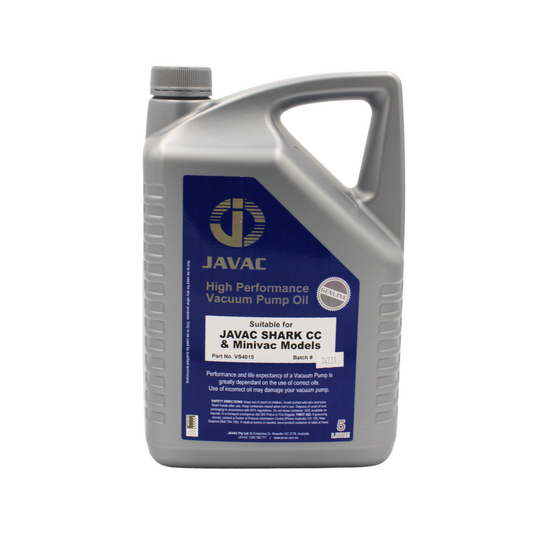 JAVAC Vacuum Pump Oil - Shark (1L & 5L)
