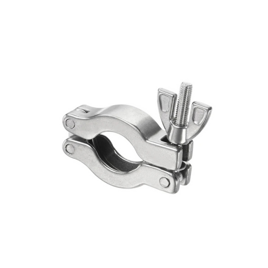 KF10 - KF25 Aluminium Clamp Ring with Wingnut