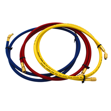 JAVAC 2-Way Ball Valve Manifold set with Hoses for R290, R600a & R717