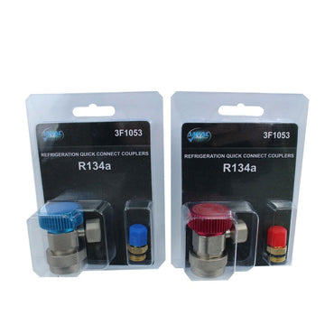 JAVAC Automotive A/C Quick Couplers Set - R134a -  - JAVAC PTY. LTD.