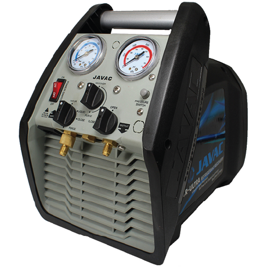 JAVAC XTR ULTRA Recovery Machine - Non-Sparking - R32, R410, R134a Compliant - - JAVAC PTY. LTD.