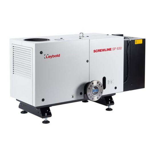 LEYBOLD SCREWLINE SP 630 - - JAVAC PTY. LTD.