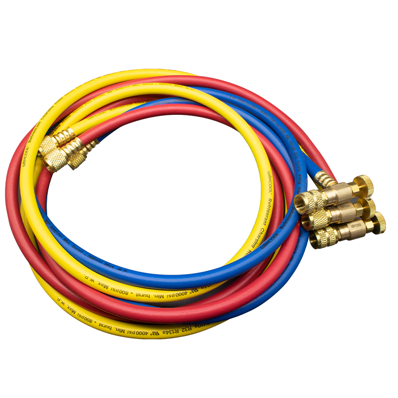 WIPCOOL Safety Valves Refrigerant Hose Set