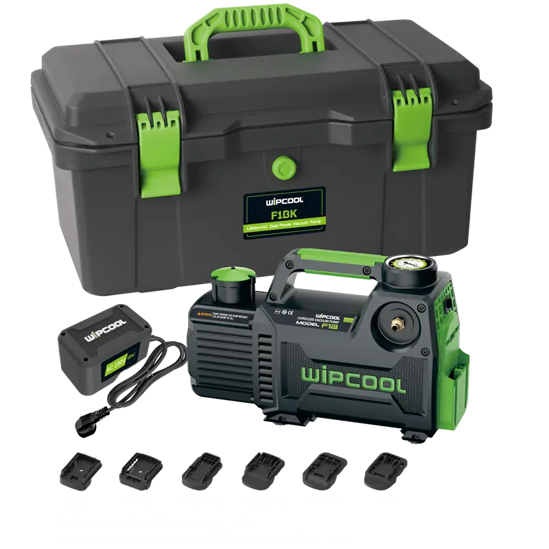 WIPCOOL Battery/AC Dual Powered Vacuum Pumps