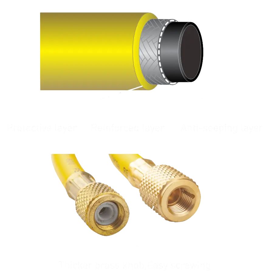 WIPCOOL Refrigerant Charging Hose