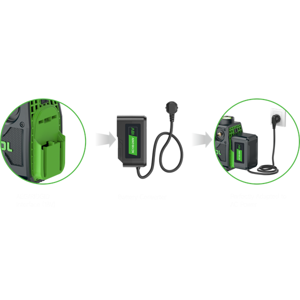 WIPCOOL Corded Battery Converter