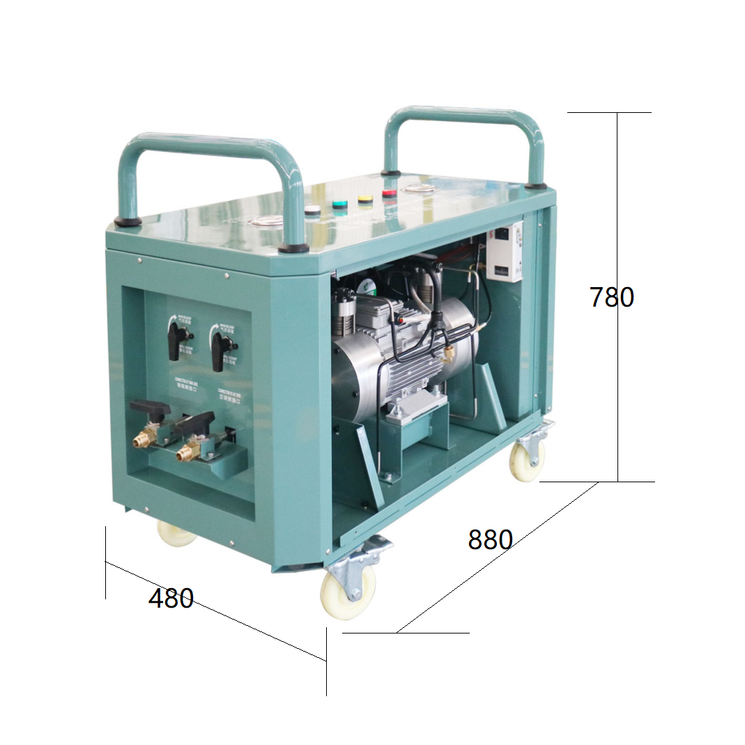 CM5000 Portable Refrigerant Recovery Machine -  - JAVAC PTY. LTD.