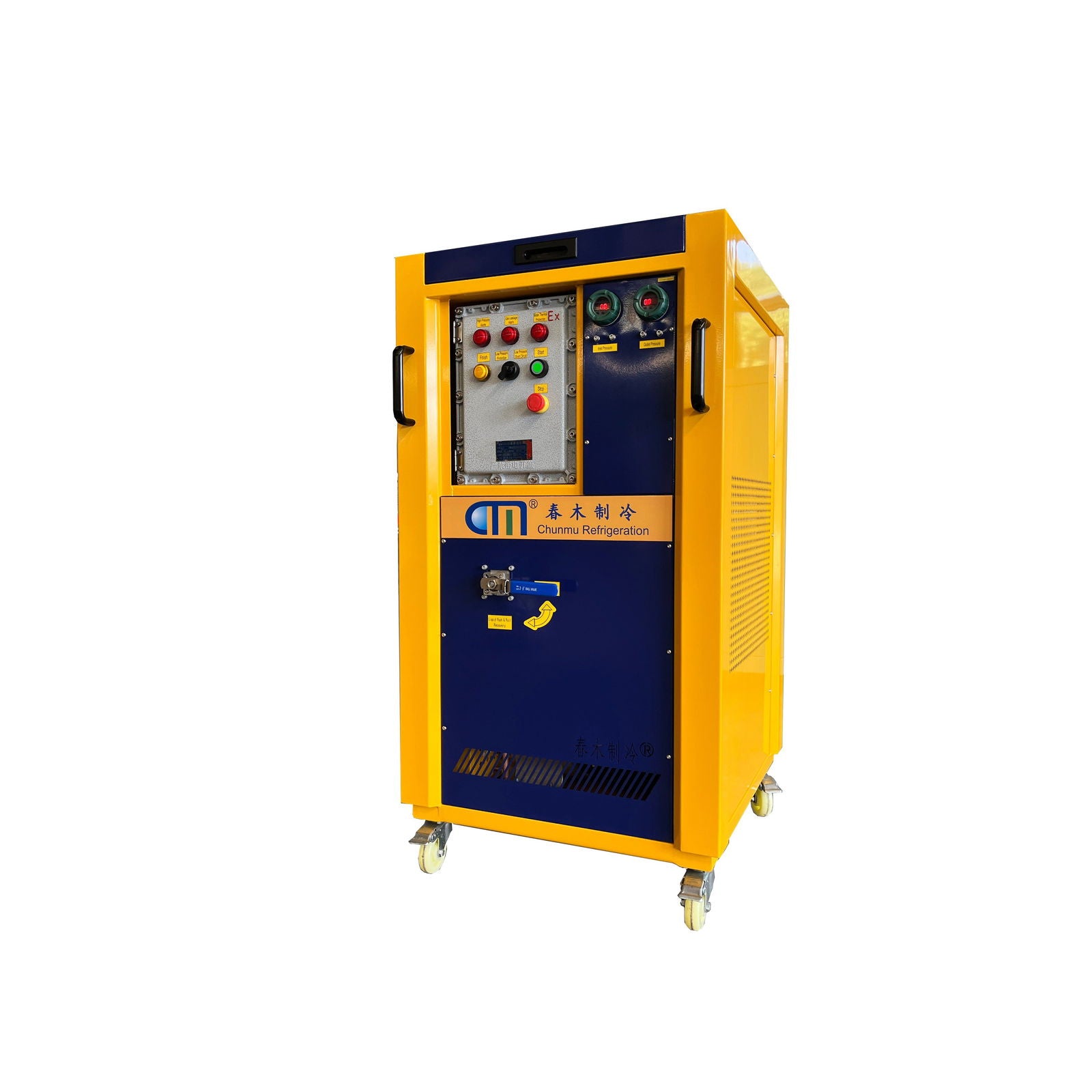CMV400EP Portable Refrigerant Recovery Machine (Explosion Proof) -  - JAVAC PTY. LTD.