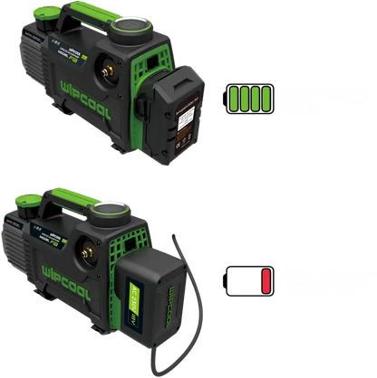WIPCOOL Battery/AC Dual Powered Vacuum Pumps