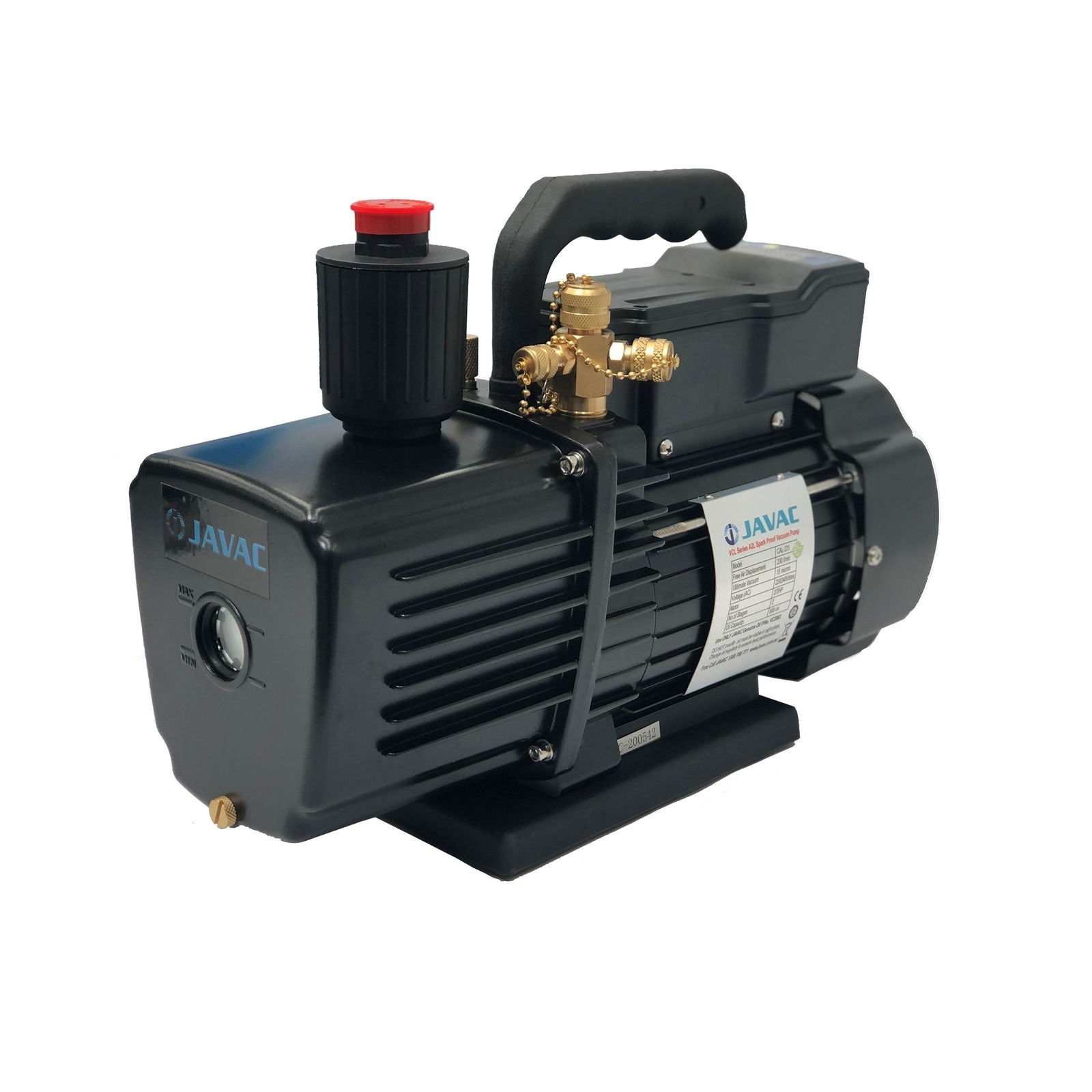 JAVAC CAL Series, 280 L/min, 2-stage Vacuum Pump - R32 Compliant -  - JAVAC PTY. LTD.
