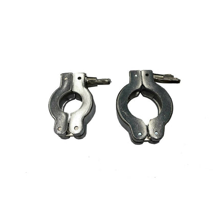 KF10 - KF25 Aluminium Clamp Ring with Wingnut -  - JAVAC PTY. LTD.