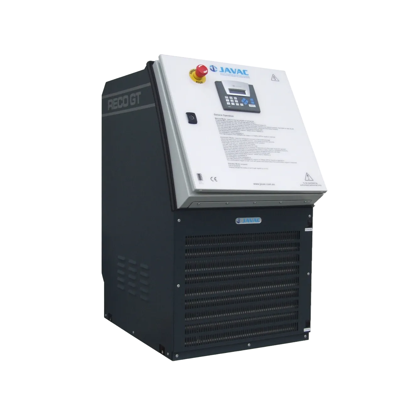 Reco Unit Reco GT Recovery Unit – JAVAC PTY. LTD.